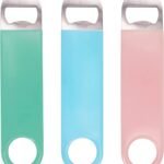 Heavy-Duty Stainless Steel Flat Bottle Opener 3-Piece Set