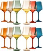 Plastic Crystal-Style Stemware 12-Piece Set