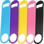 Colorful Stainless Steel Bottle Opener 5-Piece Set