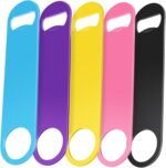 Colorful Stainless Steel Bottle Opener 5-Piece Set