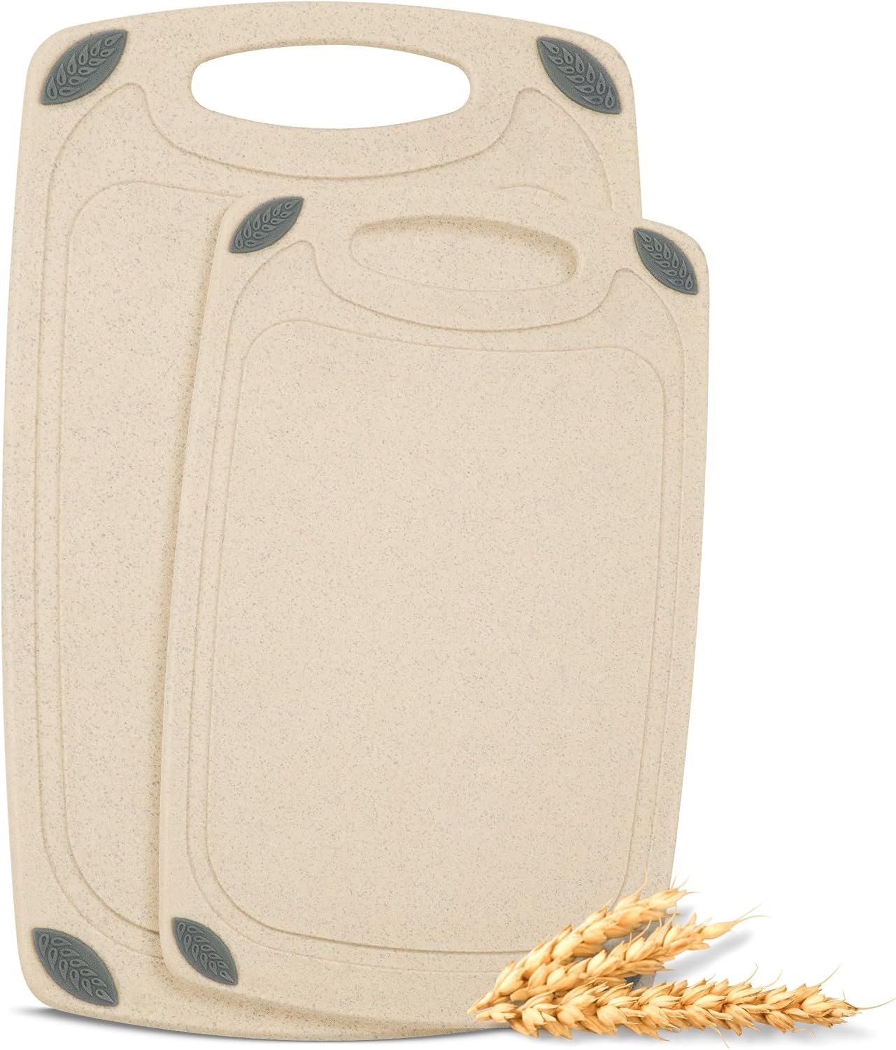 713hrcWVq1L._AC_SL1500_.jpg Wheat Straw Cutting Board 2-Piece Set - Image 1