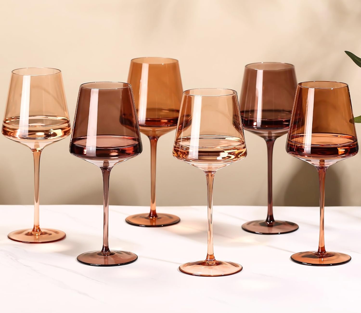 71dbsGmd7AL._AC_SL1500_.jpg Brown Crystal Wine Glass 6-Piece Set - Image 1