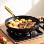 Non-Stick Cast Iron Skillet 3-Piece Set