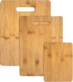 Bamboo Cutting Board 3-Piece Set