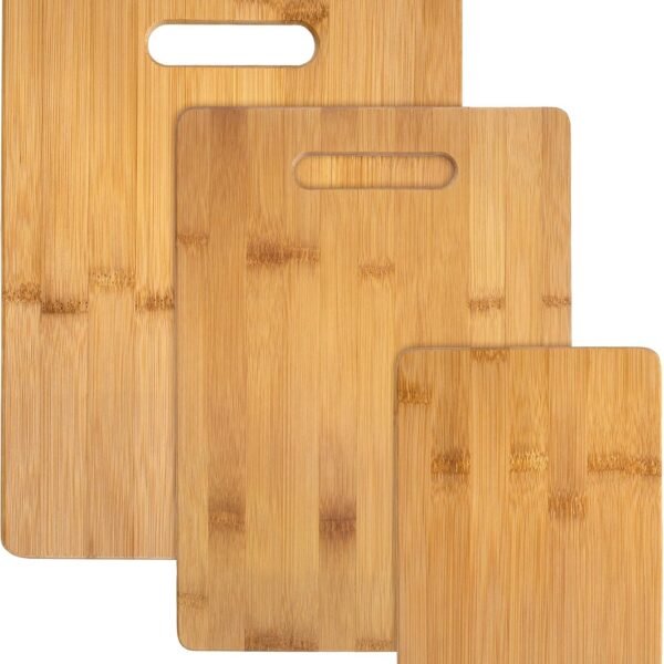 Bamboo Cutting Board 3-Piece Set